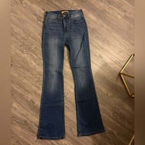 Shyanne Dark Blue Flare Jeans